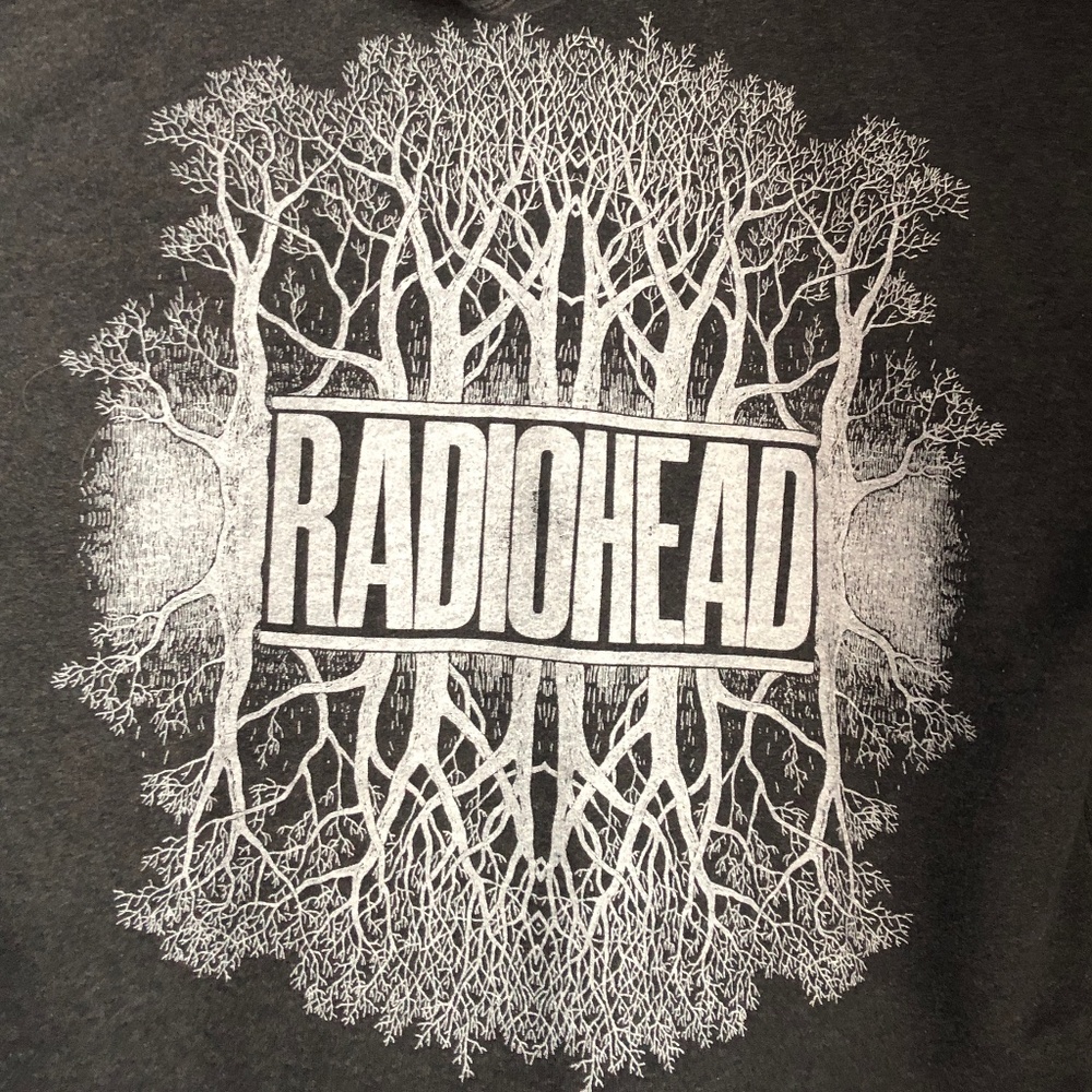 Vintage Radiohead Hoodie Jacket (King of Limbs era) vtg